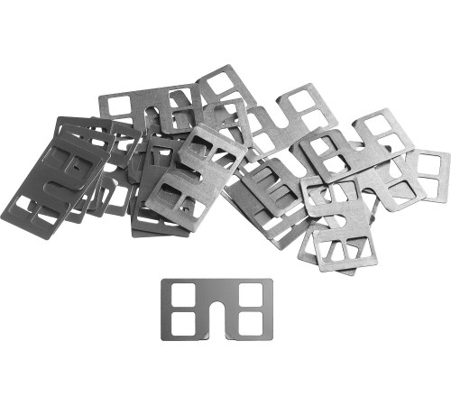 ЗУБР КРЕММЕР-100, 100 шт, крепление для установки маячковых профилей (30950-100)