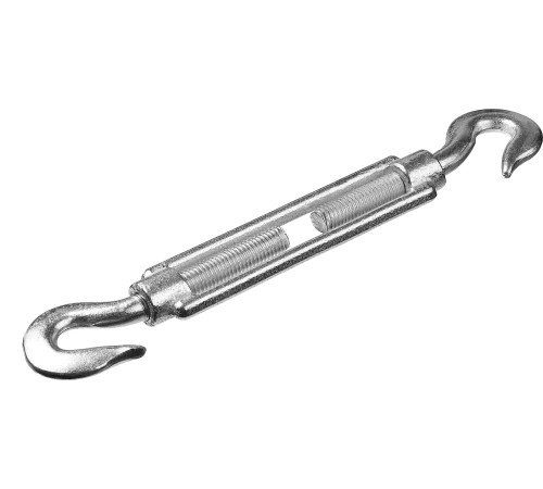 STAYER М6, 15 шт., талреп DIN 1480, крюк-крюк 30525-06 STAYER М6, 15 шт., талреп DIN 1480, крюк-крюк 30525-06