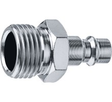 ЗУБР 1/2″M - рапид штуцер, переходник, Профессионал (64915-1/2) ЗУБР 1/2″M - рапид штуцер, переходник, Профессионал (64915-1/2)