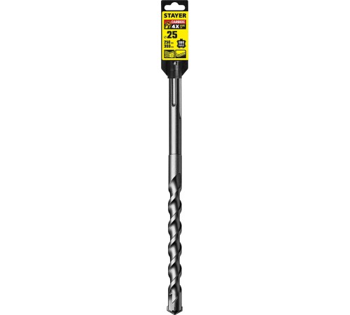 STAYER 25 х 250 мм, SDS-max, бур по бетону 29370-250-25 Professional STAYER 25 х 250 мм, SDS-max, бур по бетону 29370-250-25 Professional