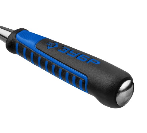 ЗУБР 8 мм, для ударных работ, с ударопрочной двухкомпонентной ручкой и стальным затыльником, стамеска 18097-08_z01