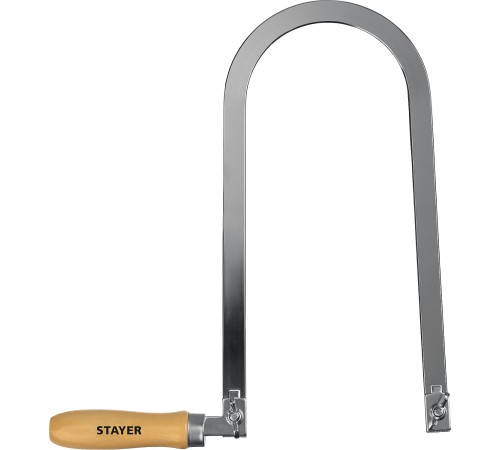 STAYER 130x250 мм, лобзик ручной хромированный 1530-25_z02 Master STAYER 130x250 мм, лобзик ручной хромированный 1530-25_z02 Master