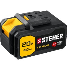 STEHER V1, 20 В, 4.0 А·ч, аккумуляторная батарея (V1-20-4) STEHER V1, 20 В, 4.0 А·ч, аккумуляторная батарея (V1-20-4)