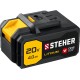 STEHER Li-Ion, 20В, тип V1, аккумуляторная батарея V1-20-4