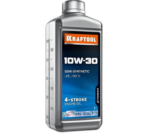 KRAFTOOL 10W-30, 1 л, полусинтетическое масло для 4-тактных двигателей (41510-1) KRAFTOOL 10W-30, 1 л, полусинтетическое масло для 4-тактных двигателей (41510-1)