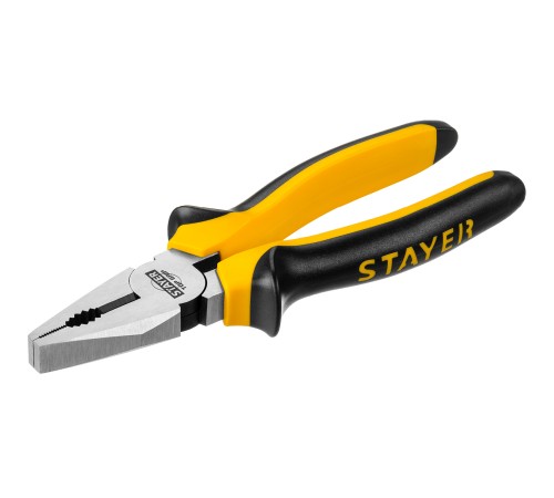STAYER 180 мм, плоскогубцы комбинированные TOPGrip 2205-1-18_z02 STAYER 180 мм, плоскогубцы комбинированные TOPGrip 2205-1-18_z02