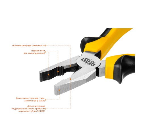 STAYER 180 мм, плоскогубцы комбинированные TOPGrip 2205-1-18_z02 STAYER 180 мм, плоскогубцы комбинированные TOPGrip 2205-1-18_z02