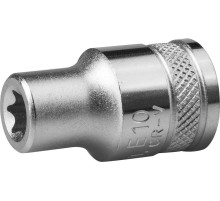 KRAFTOOL E-TORX, 1/2″, E10, торцовая головка (27810-10) KRAFTOOL E-TORX, 1/2″, E10, торцовая головка (27810-10)