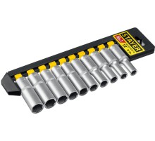 STAYER RSS 10LD, 10 предм., (1/2″), набор торцовых головок (27756-H10)