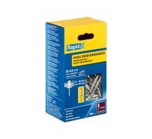 RAPID R:High-performance-rivet, 4.8 х 25 мм, 200 шт, алюминиевая высокопроизводительная заклепка (5001440) RAPID R:High-performance-rivet, 4.8 х 25 мм, 200 шт, алюминиевая высокопроизводительная заклепка (5001440)