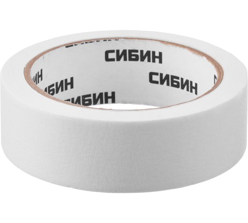 СИБИН 30 мм, 25 м, лента малярная 12111-30_z01 СИБИН 30 мм, 25 м, лента малярная 12111-30_z01