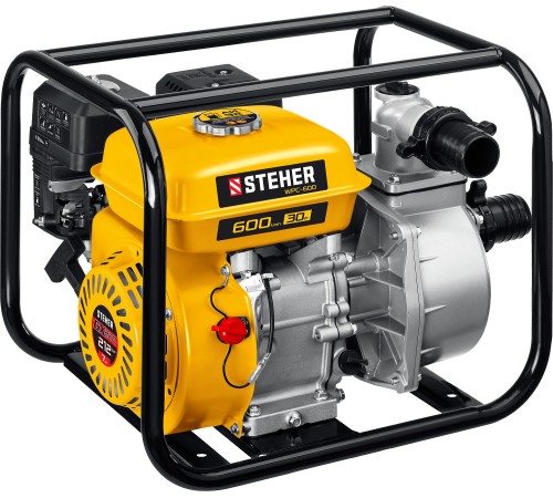 STEHER 600 л/мин, мотопомпа бензиновая (WPC-600) STEHER 600 л/мин, мотопомпа бензиновая (WPC-600)