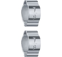 ЗУБР 7 - 9 мм, 2 шт, обжимной хомут, Профессионал (64929-07-09)