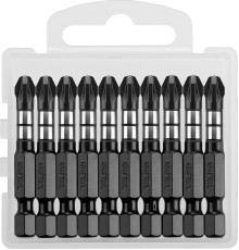 KRAFTOOL Impact PZ3, 50 мм, 10 шт, ударные биты (26193-3-50-S10) KRAFTOOL Impact PZ3, 50 мм, 10 шт, ударные биты (26193-3-50-S10)