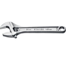 STAYER MAXFORCE, 150/20 мм, разводной ключ (2725-15) STAYER MAXFORCE, 150/20 мм, разводной ключ (2725-15)
