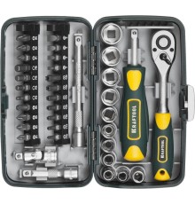 KRAFTOOL X-Drive 38, 38 предм., универсальный набор инструмента (27970-H38)