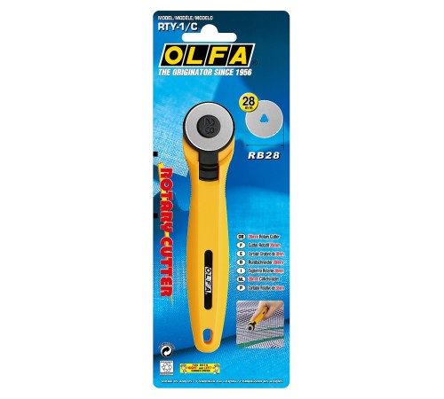 OLFA 28 мм, нож круговой OL-RTY-1/C