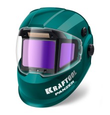 KRAFTOOL PANZER хамелеон, с панорамным трёхсторонним светофильтром, затемнение 3/4-8/9-14, маска сварщика (11061) KRAFTOOL PANZER хамелеон, с панорамным трёхсторонним светофильтром, затемнение 3/4-8/9-14, маска сварщика (11061)