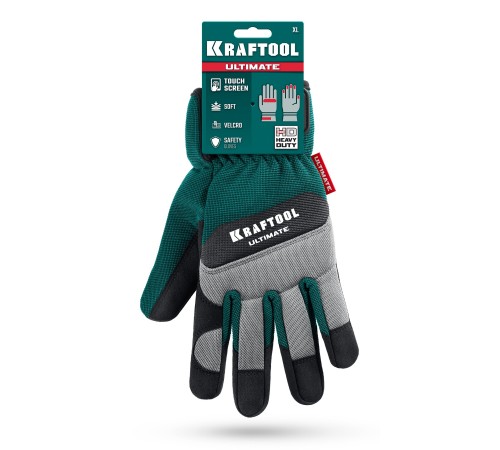 KRAFTOOL ULTIMATE р.XL (10), профессиональные комбинированные перчатки, работа с сенсорными экранами (11299-XL) KRAFTOOL ULTIMATE р.XL (10), профессиональные комбинированные перчатки, работа с сенсорными экранами (11299-XL)