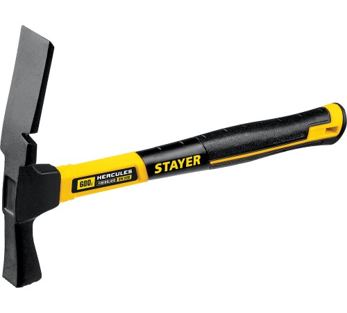 STAYER 600 г, с фиберглассовой рукояткой, молоток каменщика 20161_z01 STAYER 600 г, с фиберглассовой рукояткой, молоток каменщика 20161_z01