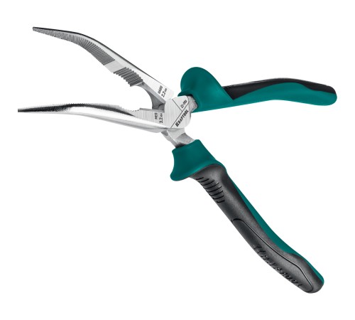 KRAFTOOL 200 мм, изогнутые, тонкогубцы 22011-4-20_z01 KRAFTOOL 200 мм, изогнутые, тонкогубцы 22011-4-20_z01