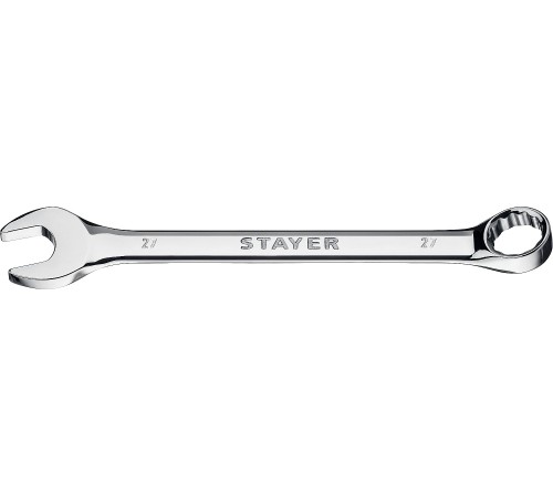 STAYER 27 мм, комбинированный гаечный ключ 27081-27_z01 STAYER 27 мм, комбинированный гаечный ключ 27081-27_z01