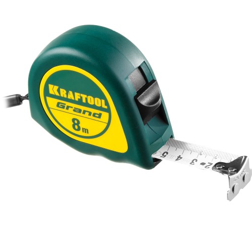 KRAFTOOL 7.5 м х 25 мм, рулетка GRAND 34022-08-25 KRAFTOOL 7.5 м х 25 мм, рулетка GRAND 34022-08-25