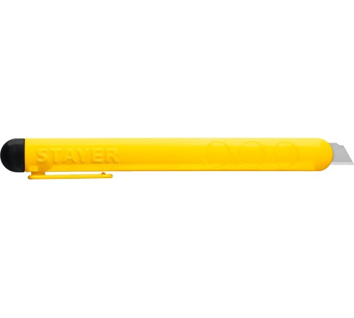 STAYER 9 мм, сегментированное лезвие, нож QUICK-9 0901_z01