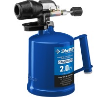 ЗУБР САМОТЛОР СМ-20, 2 л, чугунный эжектор, паяльная лампа, Профессионал (40650-2.0)