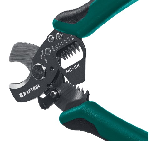 KRAFTOOL 168 мм, до 11 мм, кабелерез RC-11K 22696-3 KRAFTOOL 168 мм, до 11 мм, кабелерез RC-11K 22696-3