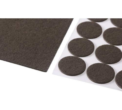 STAYER 175 шт., коричневый, набор: накладки самоклеящиеся на мебельные ножки 40916-H175