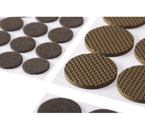 STAYER 175 шт., коричневый, набор: накладки самоклеящиеся на мебельные ножки 40916-H175