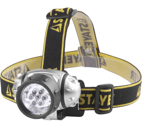 STAYER 7 LED, 3хAAA, налобный, фонарь налобный StanDarD 56572 STAYER 7 LED, 3хAAA, налобный, фонарь налобный StanDarD 56572