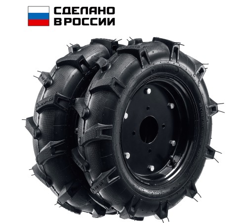 ЗУБР КП-2, 4.00-10, 2 шт., пневматические колеса для мотоблоков (707106-2) ЗУБР КП-2, 4.00-10, 2 шт., пневматические колеса для мотоблоков (707106-2)