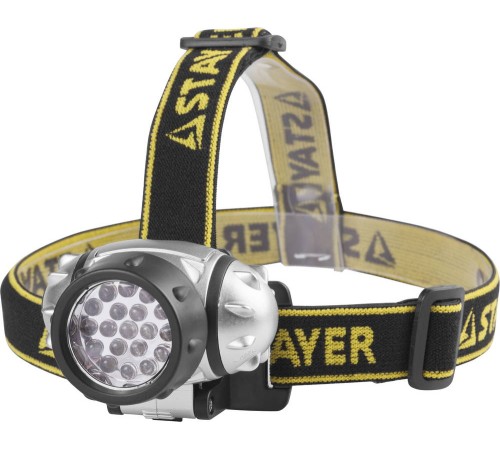 STAYER 19 LED, 3хAAA, налобный, фонарь налобный 56570 STAYER 19 LED, 3хAAA, налобный, фонарь налобный 56570