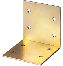 ЗУБР УМШ-2.0, 60 x 60 x 60 x 2 мм, желтый цинк, широкий мебельный уголок (31033-60)