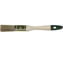 STAYER LASUR, 20 мм, 3/4″, смешанная щетина, деревянная ручка, для высокотекучих ЛКМ, плоская кисть (01031-20)
