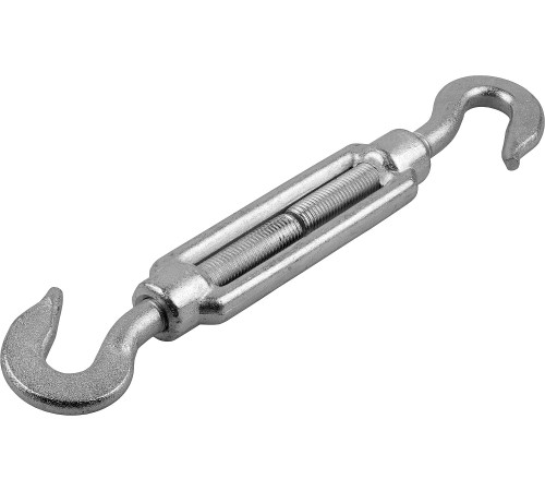 ЗУБР DIN 1480, М5, кованая натяжная муфта, 1 шт, талреп крюк-крюк, Профессионал (304366-05)