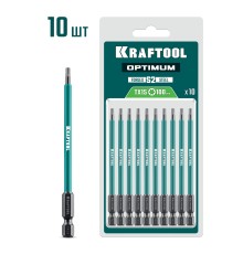 KRAFTOOL OPTIMUM TX 15, 100 мм, 10 шт, биты (26126-15-100-S10)