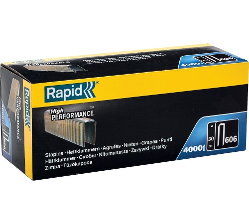 RAPID узкие, тип 606, 30 мм, 4000 шт, закаленные супертвердые гвозди (466301040)