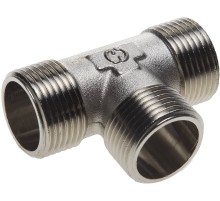 GENERAL FITTINGS наружная резьба 1″, никель, тройник (51051-1)