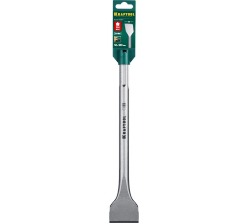 KRAFTOOL ALLIGATOR, 50 х 400 мм, SDS-max, плоское изогнутое зубило (29333-50-300)