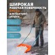 GRINDA Poly-C 700 ударопрочный снеговой движок (скрепер), ковш из морозостойкого поликарбоната 690мм, PROLine (39949)