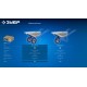 ЗУБР ПК-202, 110 л, 240 кг, в коробке, двухколесная, полиуретановые колеса, строительная тачка, Профессионал (39970)