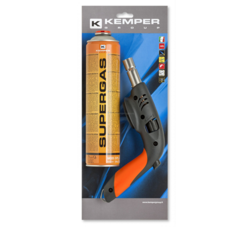 Лампа паяльная газовая KEMPER 820 A + баллон 575 Лампа паяльная газовая KEMPER 820 A + баллон 575