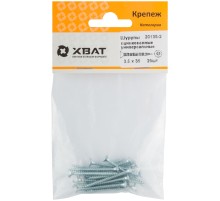 Шурупы оцинкованные, универсальные 3 х 35 (фасовка 25 шт)