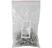 Шурупы оцинкованные, универсальные 3,5 х 35 100 шт Фасовка