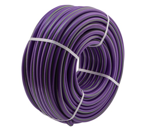 Шланг поливочный армированный, 3-х слойный, серия Violet, 1/2 Шланг поливочный армированный, 3-х слойный, серия Violet, 1/2