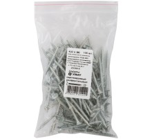 Шурупы оцинкованные, универсальные 4 х 50 100 шт Фасовка