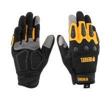 Перчатки универсальные, усиленные, с защитными накладками, размер 10 Denzel